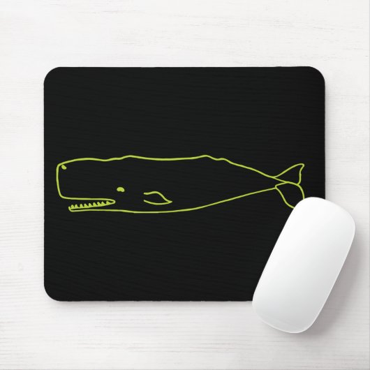 Pottwal Mousepad (Mit Mouse)