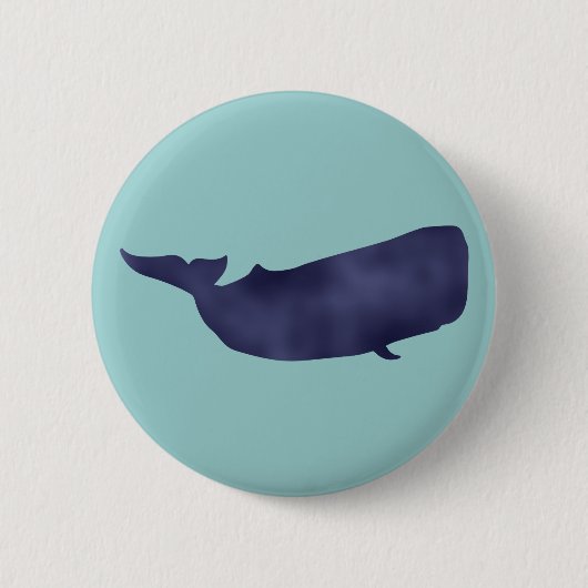 Pottwal sperm whale button (Vorderseite)