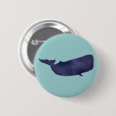 Pottwal sperm whale button (Vorne & Hinten)
