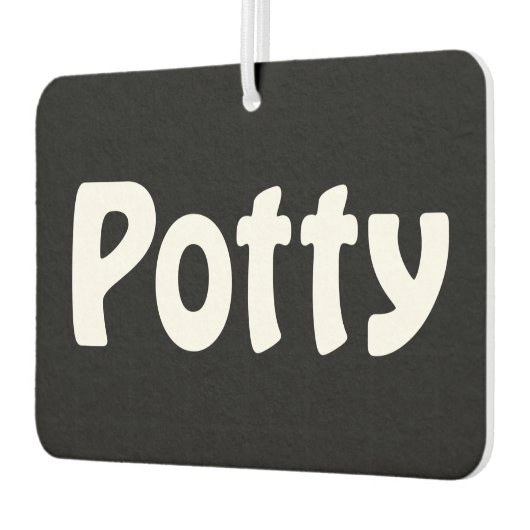 Potty Air Freshener Autolufterfrischer (Links)