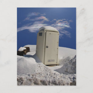 Potty calendar Handy Postcard Postkarte