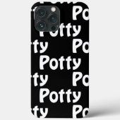 Potty Case-Mate iPhone Case (Rückseite)
