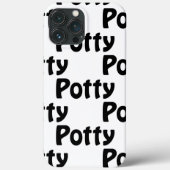 Potty Case-Mate iPhone Hülle (Rückseite)