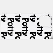 Potty Case-Mate iPhone Hülle (Rückseite (Horizontal))