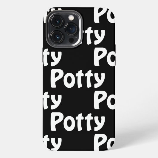 Potty Case-Mate iPhone-Hülle iPhone Hülle (Rückseite)