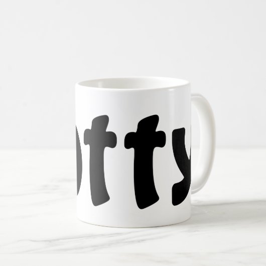 Potty Kaffeetasse (VorderseiteRechts)