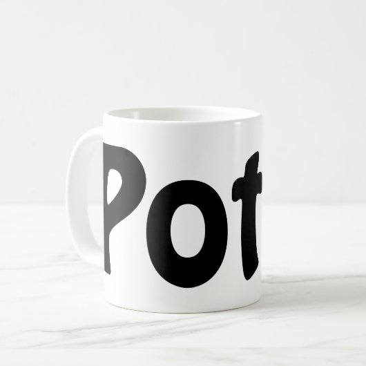 Potty Kaffeetasse (Vorderseite Links)