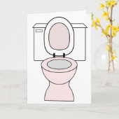 Potty Karte (Gelbe Blume)