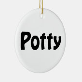 Potty Keramik Ornament (Rechts)