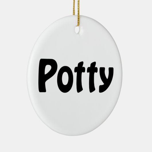 Potty Keramik Ornament (Rechts)
