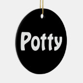 Potty Keramik Ornament (Rechts)