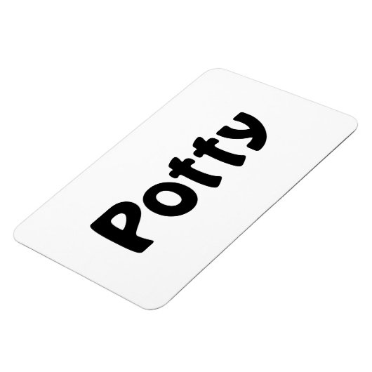 Potty Magnet (Linke Seite)
