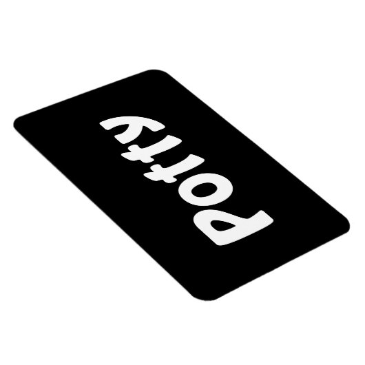 Potty Magnet (Rechte Seite)