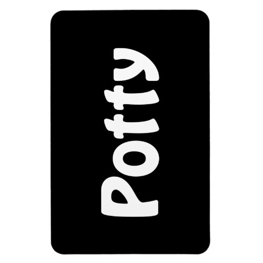 Potty Magnet (Vertikal)