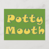 Potty Mouth Postkarte (Vorderseite)