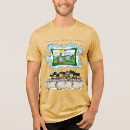 Potty Mund | Satirisches Humor Tri-Blend Shirt