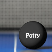 Potty Ping Pongball Tischtennisball (Netto)