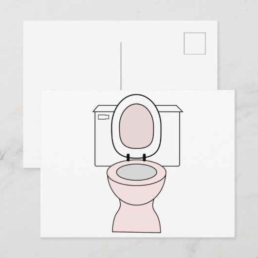 Potty Postkarte (Vorne/Hinten)
