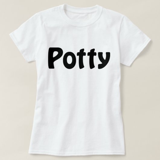 Potty T-Shirt (Design vorne)