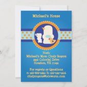 Potty Training Party Einladung (Rückseite)