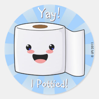 Potty Training Rewards Petey TP Stickers