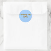 Potty Training Sticker (Tasche)
