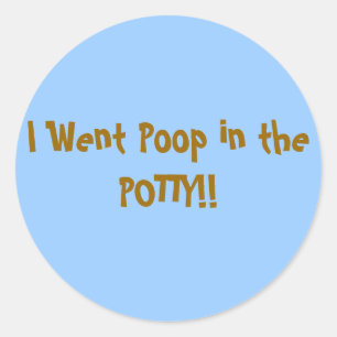 Potty Training Sticker