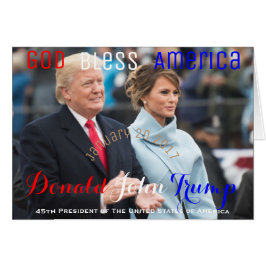 POTUS Donald Trump First Lady-Melania-Trumpf USA