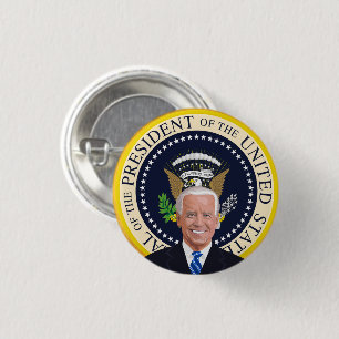 potus joe biden Präsidentschafts-Siegel-Button-Ba Button
