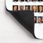 POTUS Portraits Mousepad (Ecke)