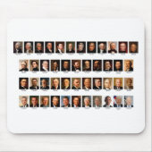 POTUS Portraits Mousepad (Vorne)