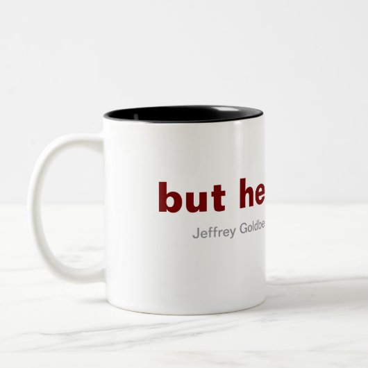 POTUS, ZWEIFARBIGE TASSE (Links)