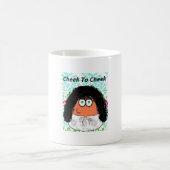 Pou_Cheek Du der Cheek Kaffeetasse (Mittel)