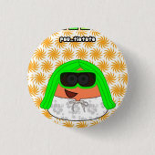Pou Fiofofo Knopf Button (Vorderseite)