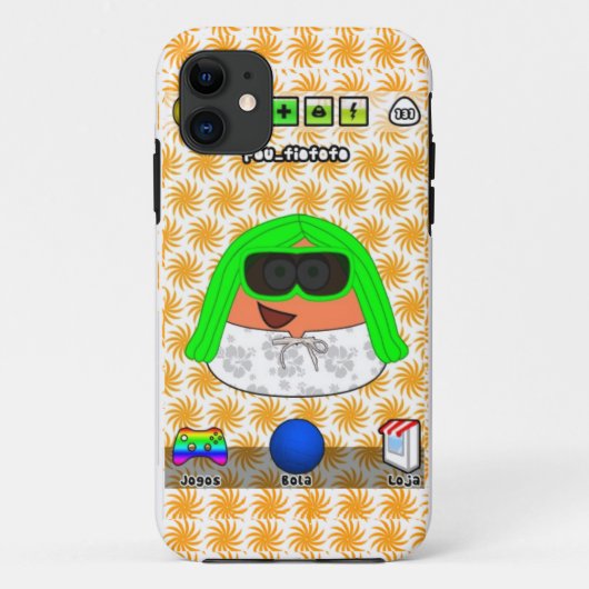 Pou Fiofofo kundenspezifisches iPhone 5 Case-Mate iPhone Hülle (Rückseite)
