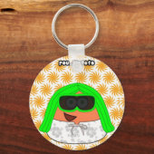 Pou Fiofofo Schlüsselanhänger (Vorderseite)