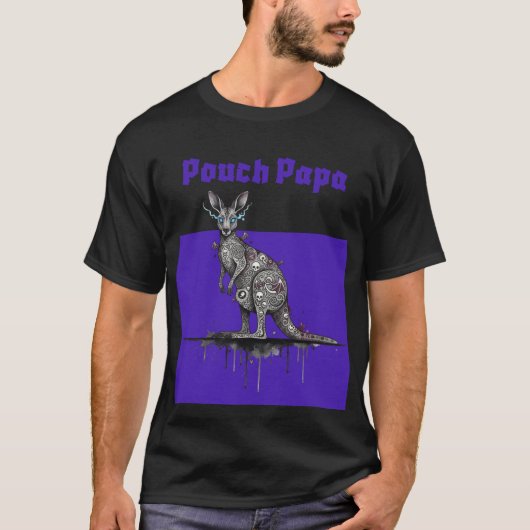 Pouch Papa T-Shirt (Vorderseite)