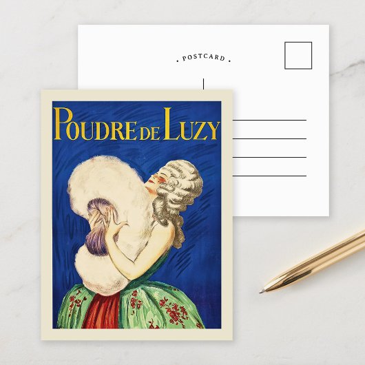 Poudre De Luzy | Leonetto Cappiello Postkarte
