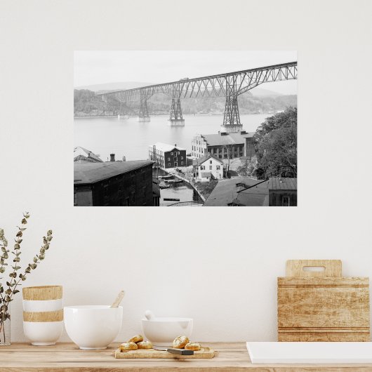 Poughkeepsie Bridge, 1904 Poster (Küche)