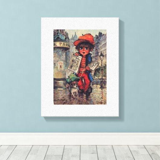 Poulbot Leinwanddruck (Insitu (Holzboden))