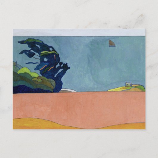 Pouldu Landscape, c.1892 Postkarte (Vorderseite)