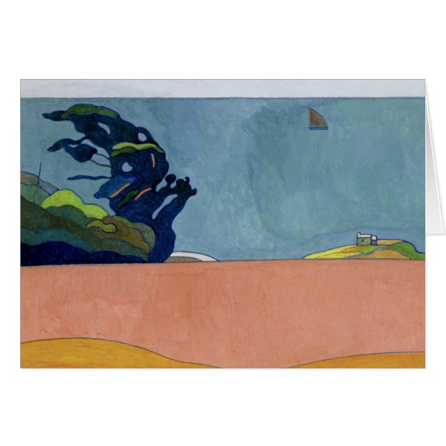 Pouldu Landschaft, c.1892 (Vorderseite (Horizontal))