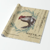 Poulesie World Decoupage Poster Geschenkpapier (Ungerollt)