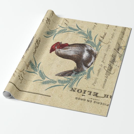 Poulesie World Decoupage Poster Geschenkpapier (Ungerollt)