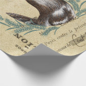 Poulesie World Decoupage Poster Geschenkpapier (Ecke)