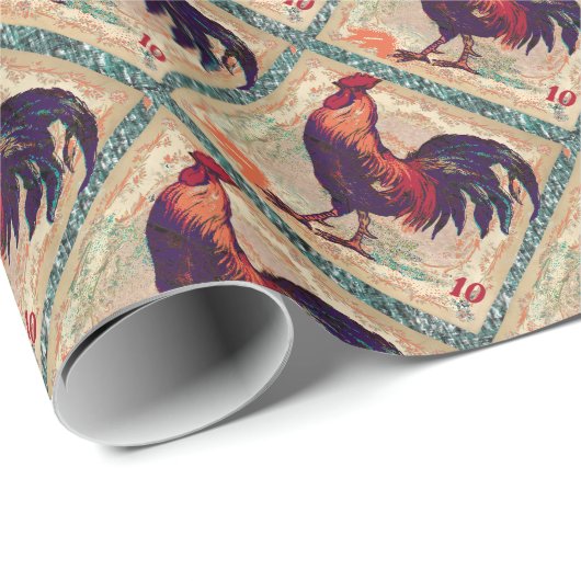 Poulet Provencial Geschenkpapier (Rolleneckpunkt)