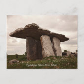 Poulnabrone Dolmen Portal Tomb Ireland Postcard Postkarte (Vorderseite)