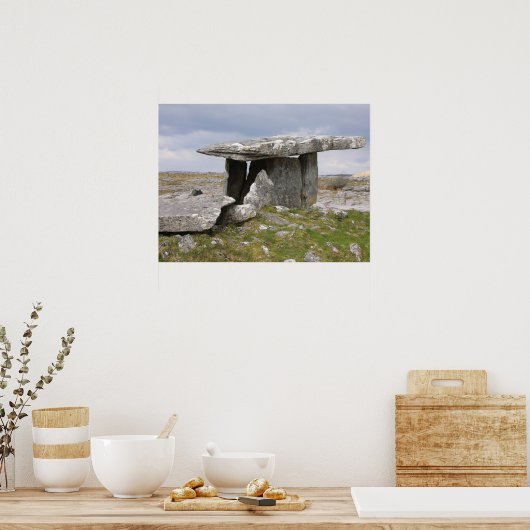 Poulnabrone-Dolmen Poster (Küche)