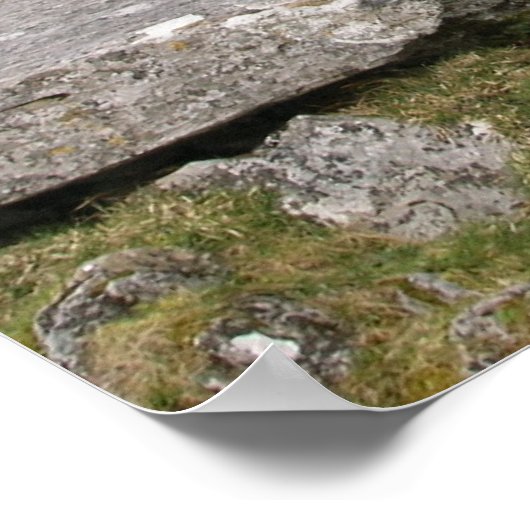 Poulnabrone-Dolmen Poster (Ecke)