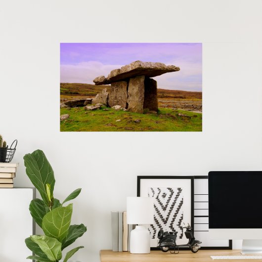 Poulnabrone Dolmen Poster (Heimbüro)